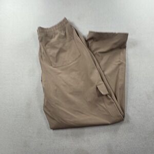 Alder Pants Womens Large Tan Go Explore Essential Hiking Outdoor Cargo Drawcord